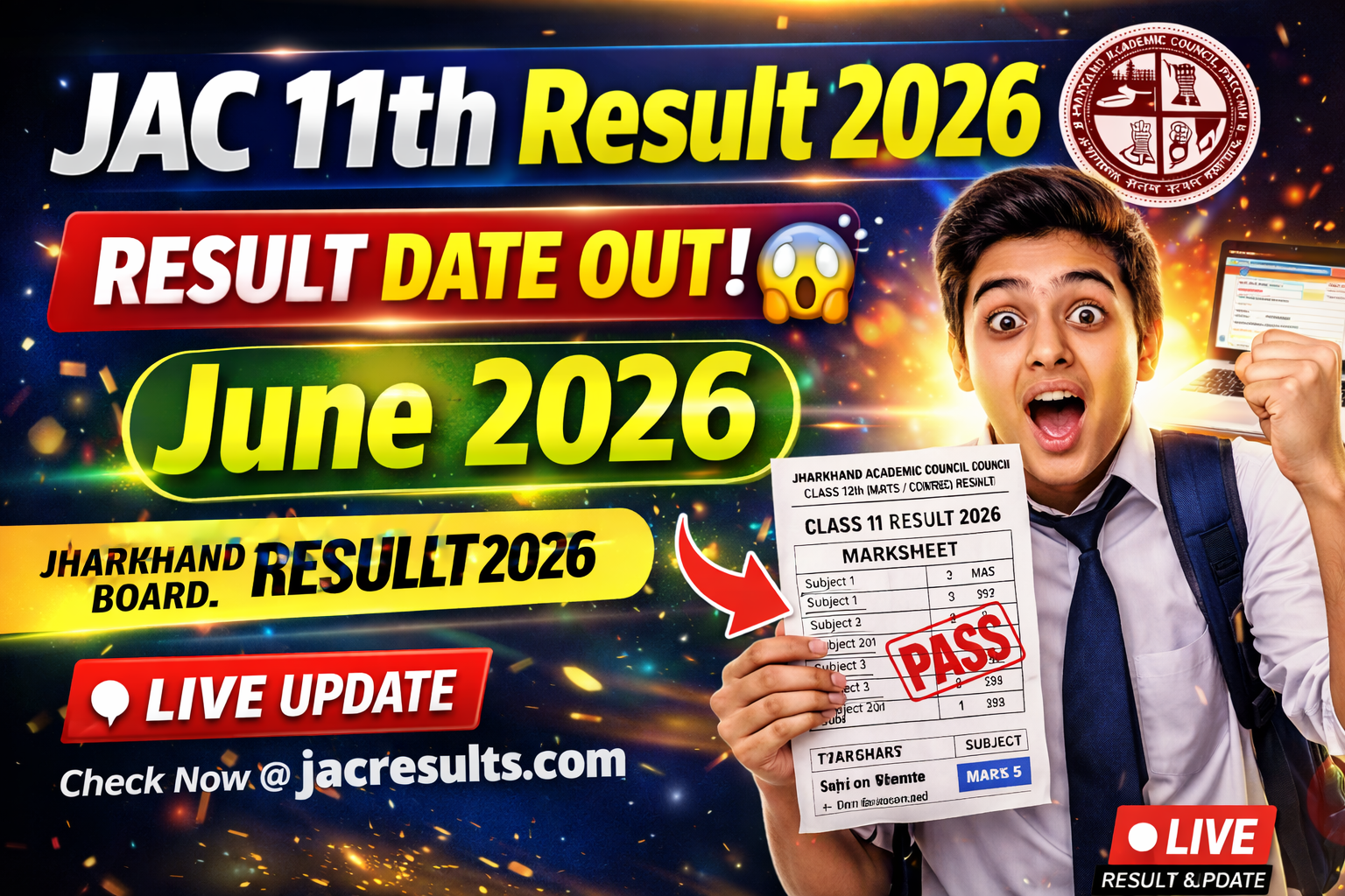 JAC 11th Result 2026: Jharkhand Board Class 11 Result Date, Direct Link & Latest Updates 1 JAC 11th Result 2026